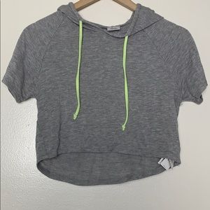 Athletic crop top